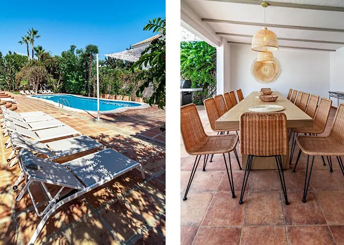 Seaside Paradise With A Private Pool And Walking Distance To The Вілла Марбелья